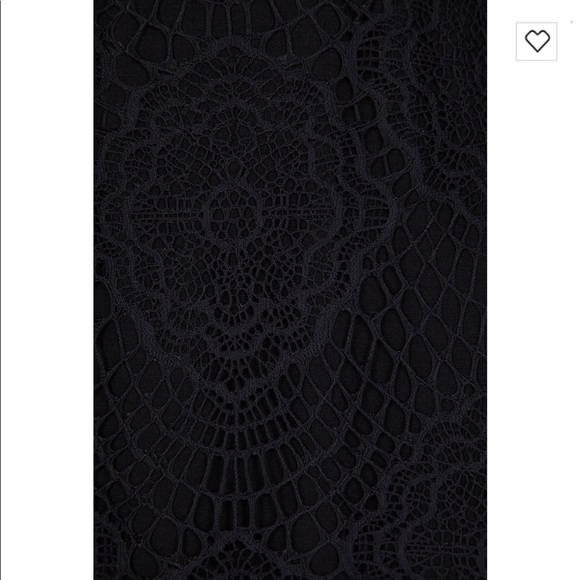 For Love & Lemons Grace Mini Black Lace Dress - Picture 6 of 7
